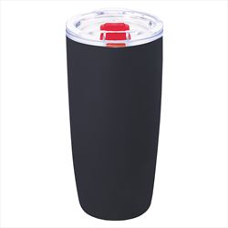 Black with Red Lid Slider